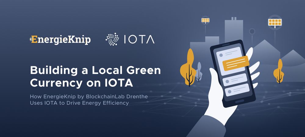 用IOTA来创建一个绿色的社区代币